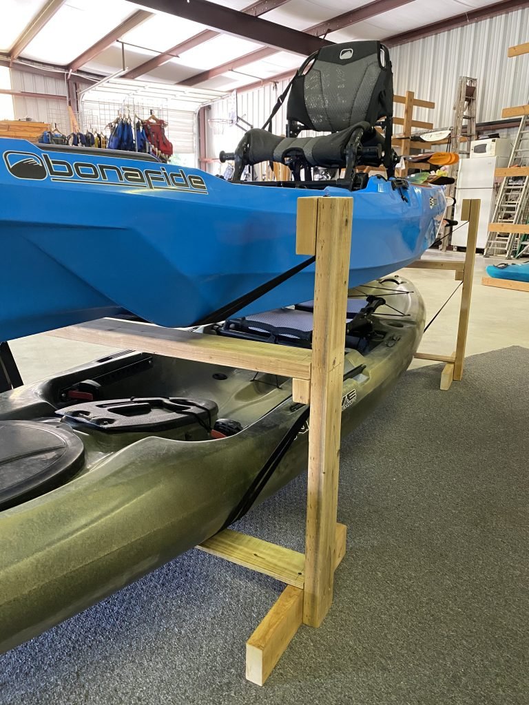 Weekend Boat Stand Project – TG Canoes & Kayaks