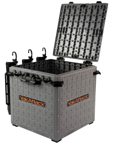 YakAttack BlackPak Pro Kayak Fishing Crate 13x13 - Image 2