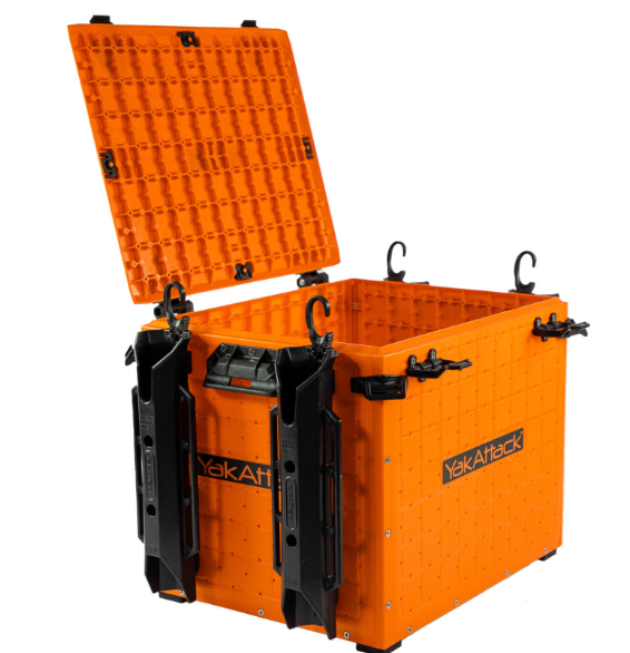 YakAttack BlackPak Pro Kayak Fishing Crate 13×16 - Image 3