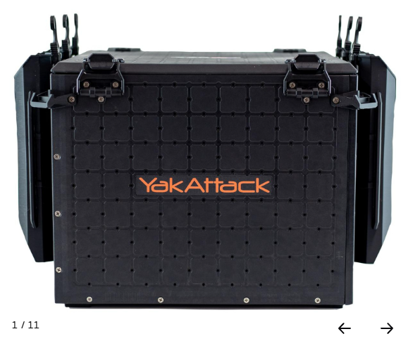YakAttack BlackPak Pro Kayak Fishing Crate 16x16 - Image 3