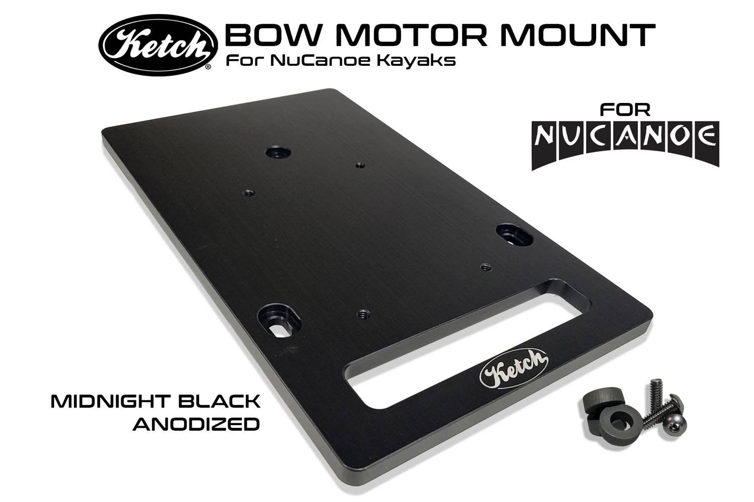 Ketch Bow Motor Mount for NuCanoe Unlimited and U10