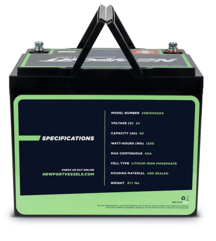 Newport 24V 50AH LiFePO4 Battery - Image 3