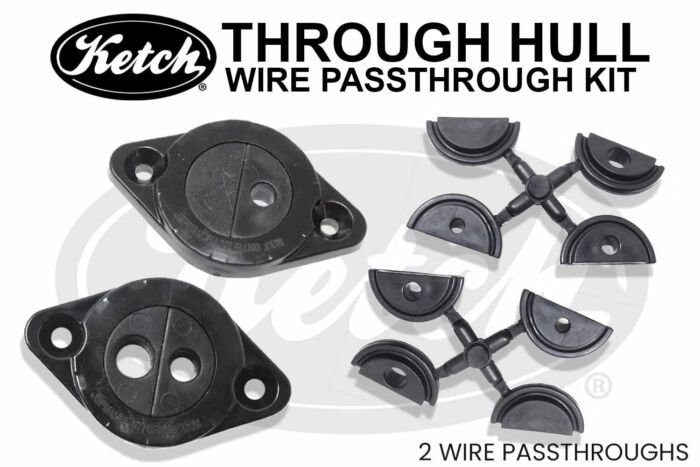 Ketch Through Hull Wire Passthrough Kit