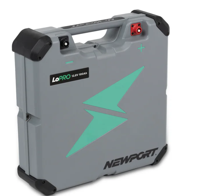 Newport 12V 100Ah LoPro Lithium Battery