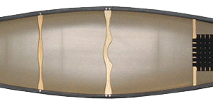 Alternative view of Wenonah Spirit II T-Formex Canoe